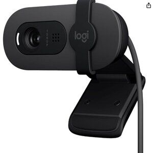 Logitech 960001580 Brio 100 1080p Full HD Webcam (Brand New MSRP $40)